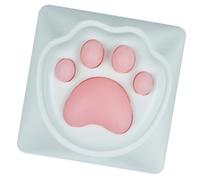 Avejjbaey Divertidas tapas de teclas para teclados mecánicos MX forma de garra de animal Almohadilla de silicona suave resistente a la corrosión Accesorios
