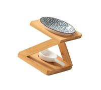Avejjbaey Fragancias quemadores de aceites esenciales, ceras, quemadores de cera para velas de té, calentador de ceras para aliviar el estrés, meditaciones y masajes, difusor perfumado
