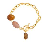 Avejjbaey Joyería de resina vibrante de acero inoxidable resistente, portátil, unisex, accesorio de moda, joyería artística de resina para uso diario, talla única, como se describe