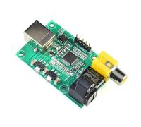 Avejjbaey LJMSA9123 Conversor de Auditoría USB con salidas SPDIF e I2S Sonido HiFi Soporta 24 bits 192 kHz