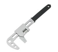 Avejjbaey Llave de mano ajustable, llaves multifunción tipo F, herramienta manual de apertura grande, apertura de mandíbula ancha, llave inglesa ajustable
