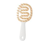 Avejjbaey Masajeador de cuero cabelludo, cepillo de champú, limpiador de cuero cabelludo, cepillo de champú para el cabello, peine práctico, fácil de usar