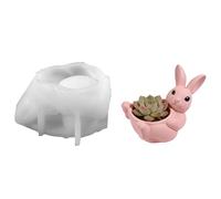 Avejjbaey Silicona de grado alimenticio para crear huevos, conejos y conejos decorativos, fácil de liberar para manualidades y manualidades