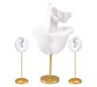 Avejjbaey Versátil soporte de joyería de resina resistente accesorio para el hogar decoración para collares colgantes pendientes uso diario