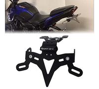 Aveko Para MT-07 MT07 MT 07 FZ-07 2013-2021 2022 Soporte de Matrícula Trasera para Motocicleta, Cremallera Eliminadora de Fender, Soporte de Matrícula de Registro (MT con MT-07)