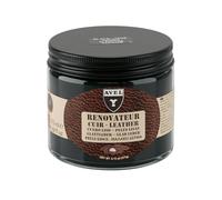 Avel Crema Renovadora para Cuero 275 ml - Nutre, Hidrata y Recolora | Con Aceite de Macadamia y Cera de Abeja | Protección y Brillo para Sofás, Muebles e Interior de Coche | Negro (01)