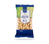 Avellanas METRO Chef y Makro Chef: Granillo y Tostadas - para Todas Tus Recetas (BOLSA, Avellana Repelada y Tostada - Bolsa de 500g)