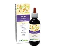 Avena (Avena sativa) sumidades Tintura Madre sin alcohol Naturalma - Extracto líquido gotas 200 ml - Complemento alimenticio - Vegano
