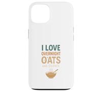 Avena Desayuno Cultura Durante la Noche Avena Al Horno Avena Regalo Carcasa para iPhone 13