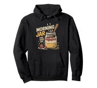 Avena Nocturna Tarro De Meal Prep Desayuno En Mason Ritual Sudadera con Capucha