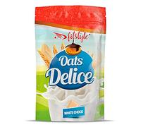 Avena sabor Chocolate Blanco 500g | 100% Integral y con aroma intenso | Fuente de proteína vegana | Sin azúcar añadido