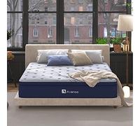 Avenco Mattress Colchón de Cama Convencional, Tejido de Punto Oeko-Tex cómoda Espuma de bambú Muelles ensacados, clásico, Suelto