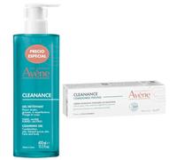 Avène Cleanance Gel Limpiador Acné Piel Grasa 400 ml + Comedomed Peeling 40 ml