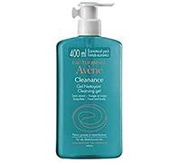 Avene Cleanance Gel limpiador facial y corporal, 400 ml