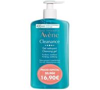 AVÈNE Cleanance Gel Limpiador sin Jabón 400 ml