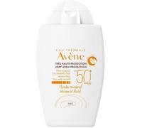 Avène Fluido solar mineral para pieles intolerantes SPF50 40mL No Color SPF50