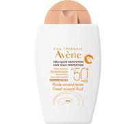 AVENE FLUIDO SOLAR FACIAL PANTALLA FÍSICA CON COLOR PIEL SENSIBLE SPF 50 PLUS 40 ML