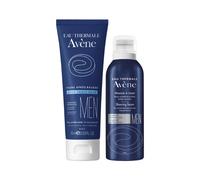 Avène Men Bálsamo para Después del Afeitado + Espuma de Afeitar Pack