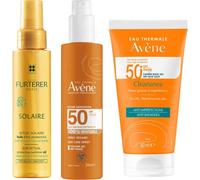 Avène Pack Cleanance SPF50+ + Spray Invisible SPF50 + Aceite Solar Protector KPF50+