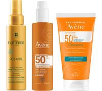 Avène Pack Cleanance SPF50++ Spray Invisible SPF50 + René Furterer Fluido Solar Protector KPF50+