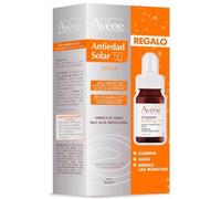 AVÈNE Pack Crema solar antiedad con color SPF 50+ + Mini Sérum Vitamic 50 ml