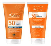 Avène Pack Crema SPF50+ Sin Perfume 50ml + Intense Protect SPF50+ 150ml