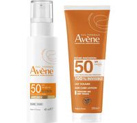 Avène Pack Expert Antiedad Spf50 40 ml + Leche Invisible Spf50 250 ml