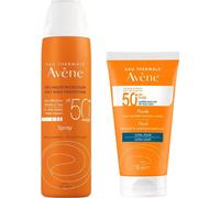 Avène Pack Spray Solar Spf50+ P. Sensibles 200 ml + Solar Fluido Ultra-Light Spf50+ 50 ml