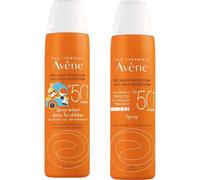 Avène Pack Spray Solar Spf50+ P. Sensibles 200 ml + Solar Spray Niños Spf50+ 200 ml