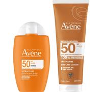 Avène Pack Ultra Fluido Invisible Spf50 50 ml + Leche Invisible Spf50 250 ml