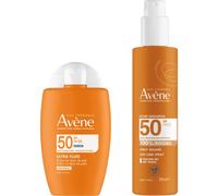 Avène Pack Ultra Fluido Invisible Spf50 50 ml + Spray Invisible Spf50 200 ml