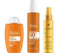 Avène Pack Ultra Fluido Invisible SPF50 + Spray Invisible SPF50 + René Furterer Aceite Solar Protector KPF 50+