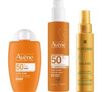 Avène Pack Ultra Fluido Invisible SPF50 + Spray Invisible SPF50 + René Furterer Fluido Solar Protector KPF 50+