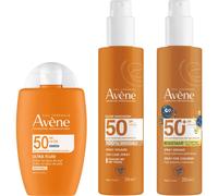 Avène Pack Ultra Fluido Invisible Spf50 + Spray Invisible Spf50 + Spray Spf50+ Pediátrico