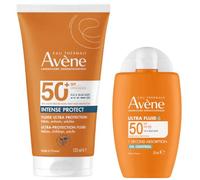 Avène Ultra Fluido Solar Oil Control SPF50 50 ml + Intense Protect SPF50+ 150 ml
