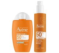 Avène Ultra Fluido Solar Oil Control SPF50 50 ml + Spray 200 ml