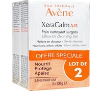 Avène XeraCalm A.D Pan Limpiador Sobregraso 2x100g