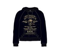 Avenged Seven Fold Avenged Sevenfold Sudadera con Capucha, Negro, XL para Hombre