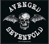 AVENGED SEVENFOLD - Avenged Sevenfold Deathbat Unisex Parche Standard 100% poliéster Sin definir