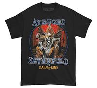 Avenged Sevenfold Deadly Rule - Camiseta Manga Corta para Hombre, Color Negro, Talla S