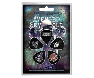 Avenged Sevenfold Plectrum The Stage - Juego de 5 unidades, multicolor