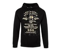 Avenged Sevenfold - Sudadera Seize The Day para Adultos Unisex (M) (Negro)