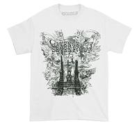 Avenged Sevenfold - T-Shirt # S White Unisex # Land of Cain