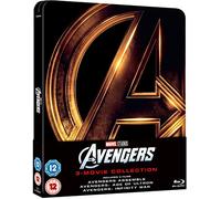 Avengers 1-3 Steelbook UK Exclusive Limited Edition Avengers 1-3 collection Steelbook Blu-ray Region Free