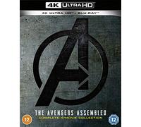 Avengers 1-4 UHD Collection (4K UHD Blu-ray) Benedict Cumberbatch Brie Larson