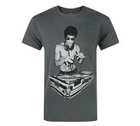 Avengers Age of Ultron Tony Stark Bruce Lee DJ Men's T-Shirt by BNA78