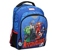 AVENGERS Armor Up - Mochila unisex para niños (35 cm, 35 cm), color azul, azul