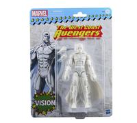 Avengers Blanco Visión Retro Series Marvel Legends Figura de Acción Hasbro