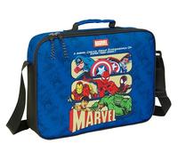 AVENGERS - Cartera Extraescolares, Maletín Portatodo, Bandolera, Cómoda y Versátil, Calidad y Resistencia, 38x6x28 cm