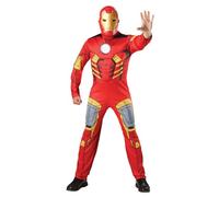 Avengers - Disfraz de Iron Man musculoso, para Adulto (Rubie'S 880945)